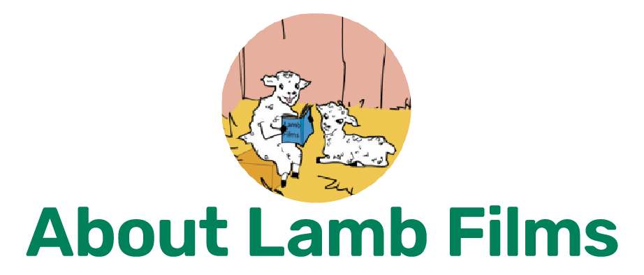 a cartoon lamb