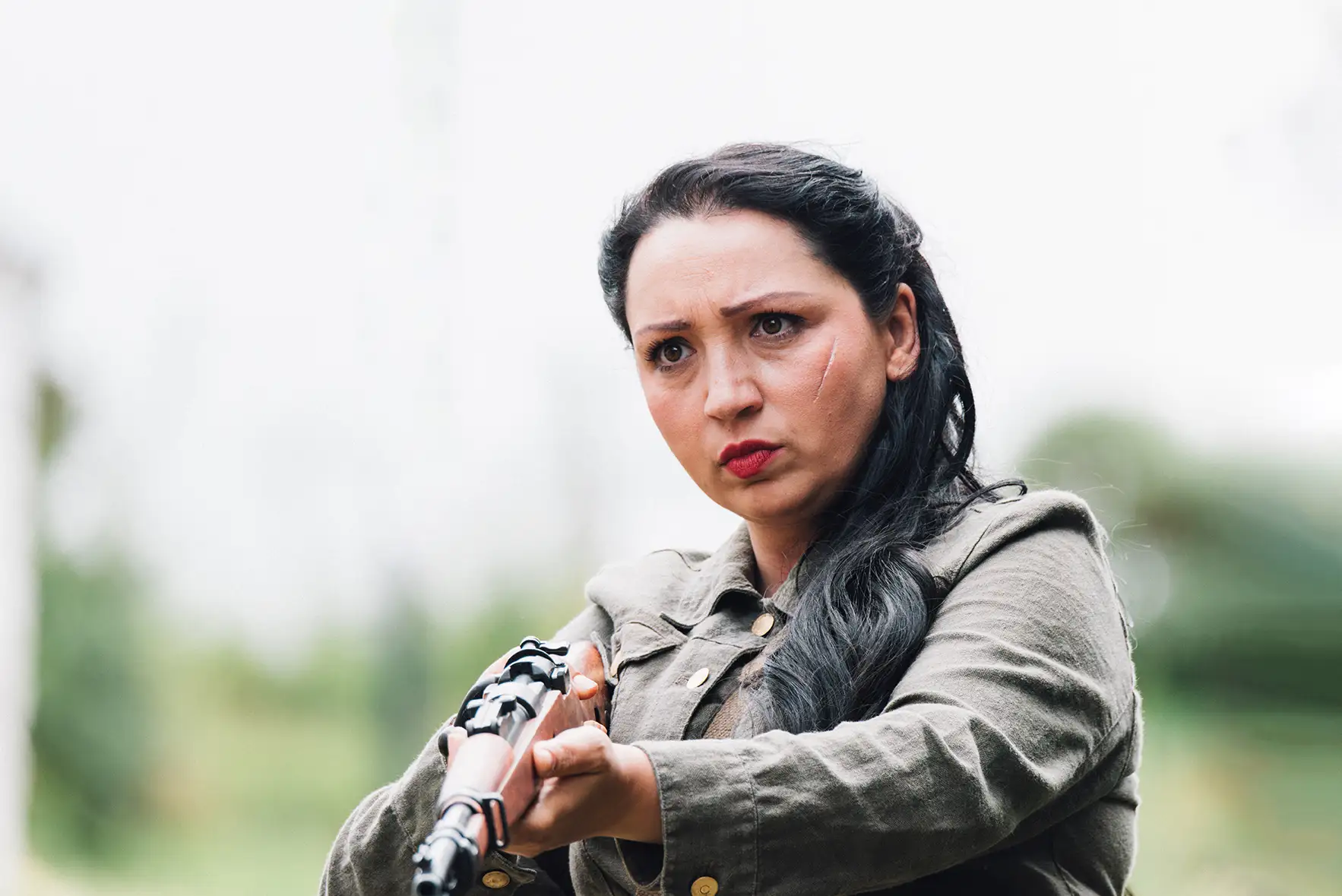 screenshot from Rozkvet feature film